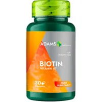 Biotina (Vitamina B7) 30cps, Adams Supplements